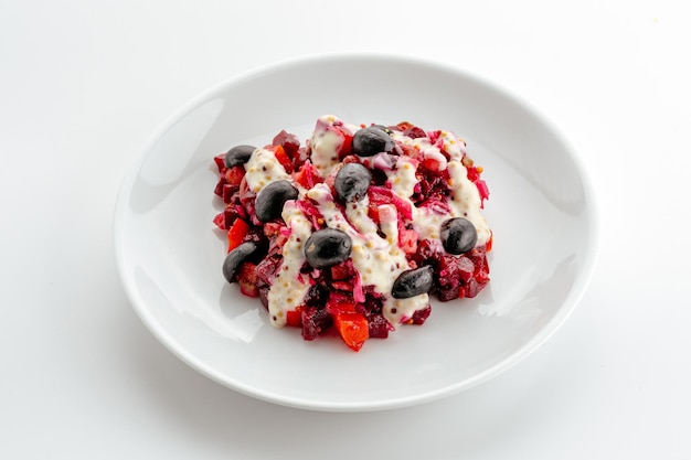 Dessert with berries